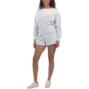 RBX 2pc Scuba Crew Neck Sweatshirt And Shorts Set